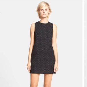 Theory Gwideen Eyelet Lace Bonded Dress